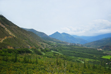 Fototapeta na wymiar Sierra peruana