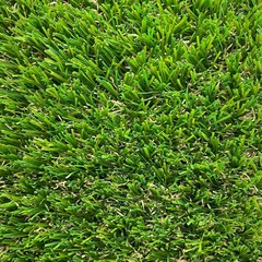 Artificial green grass texture for garden decor