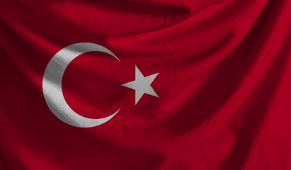 Turkey Wave Flag