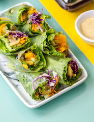 The Fresh Vegetable Salad