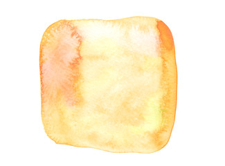 Abstract Watercolour Square Painting Multicolour Mixing Background