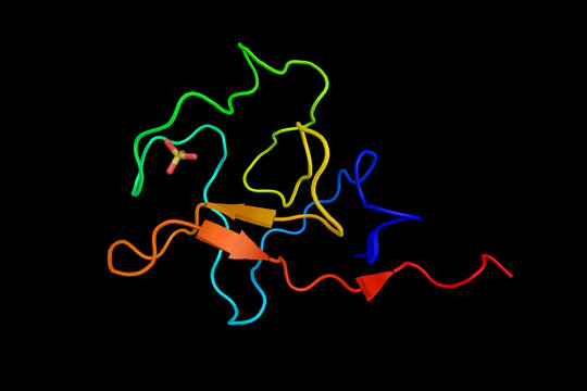 Lipoprotein(a), A Lipoprotein Subclass. A Risk Factor For Atherosclerotic Diseases Such As Coronary Heart Disease And Stroke. 3d Rendering