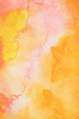 Abstract Watercolour Square Painting Multicolour Mixing Background