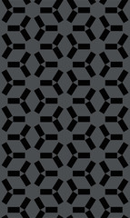 Geometric seamless pattern. Abstract ornament background.