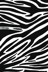 zebra black pattern