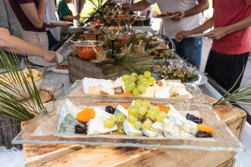 Food Buffet Brunch Catering Dining Eating Party Sharing Concept