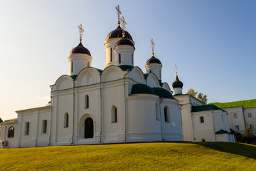 Transfiguration cathedral in Transfiguration monastery in Murom, Russia