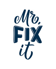 Funny hand drawn lettering quote for Family Look design. Cool phrase for t shirt print. Inspirational feminism slogan. Funny typography for kids fashion template. Vector