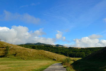 Landscapes of the national park Durmitor, Montenegro.