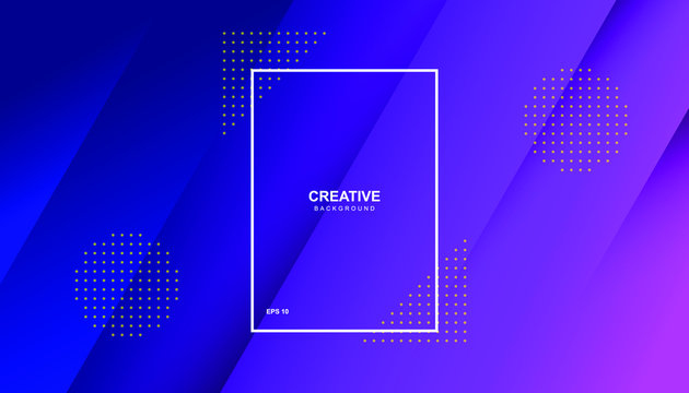 Minimal geometric background. Dynamic shapes composition. Eps10 vector.