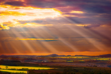 Zachód słońca © Marek