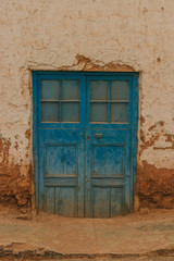 Fototapeta na wymiar The Blue Door