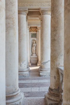 Palazzo Del Te In Mantova. Detail