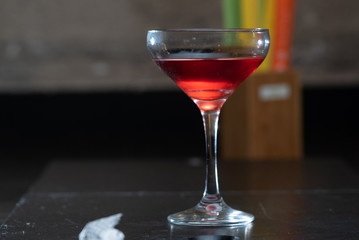 Red Martini, Cocktail