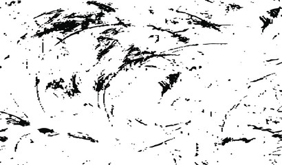 Scratched Grunge Urban Background Texture Vector. Dust Overlay Distress Grainy Grungy Effect. Distressed Backdrop Vector Illustration. Isolated Black on White Background. EPS 10.
