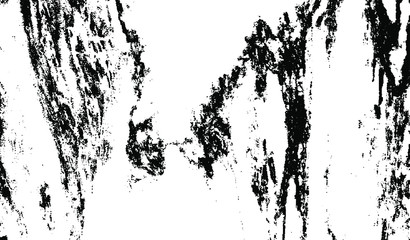 Rough black and white texture vector. Distressed overlay texture. Grunge background. Abstract textured effect. Vector Illustration. Black isolated on white background. EPS10.