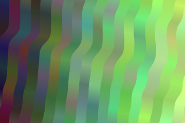 Green and purple waves vector background.