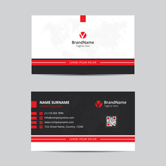 Business Card Template Vector Design
