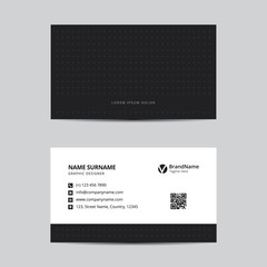 Business Card Template Vector Design