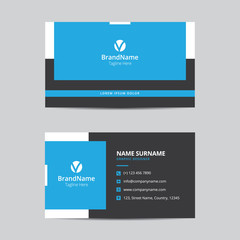 Business Card Template Vector Design