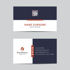 Business Card Template Vector Design