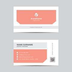 Business Card Template Vector Design