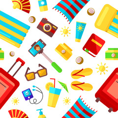 Preparing for summer  vacation pattern