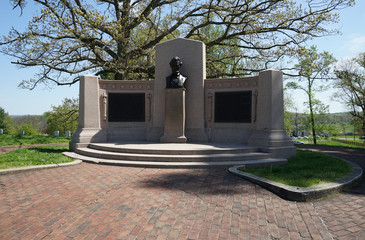 Lincoln Gettysburg Address Memorial - obrazy, fototapety, plakaty