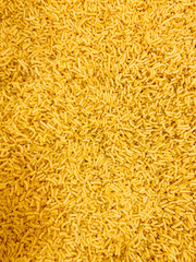 lots of pasta to make delicious food the background