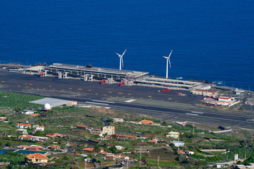 Airport at the sea