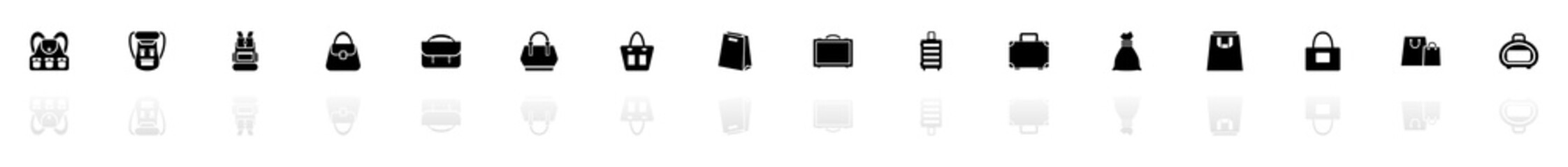 Bag - Flat Vector Icons