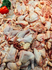 raw fresh meat for cooking delicious food as a background