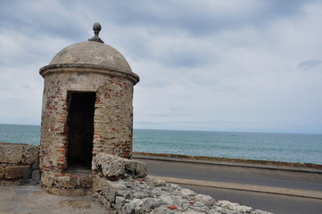Vigilant tower in the city wall