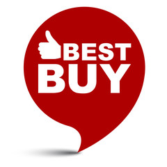 red vector illustration banner best buy