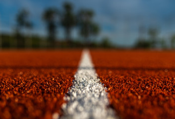 Artificial grass turf background.