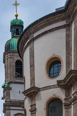 Fototapeta na wymiar Dom zu Sankt Jakob in Innsbruck, Detailanischt