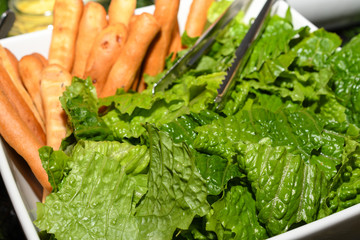 Fresh Food Buffet Brunch Catering Dining Eating Party Sharing Concept