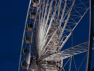 ferris wheel at night