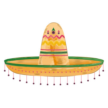 Traditional mexican hat