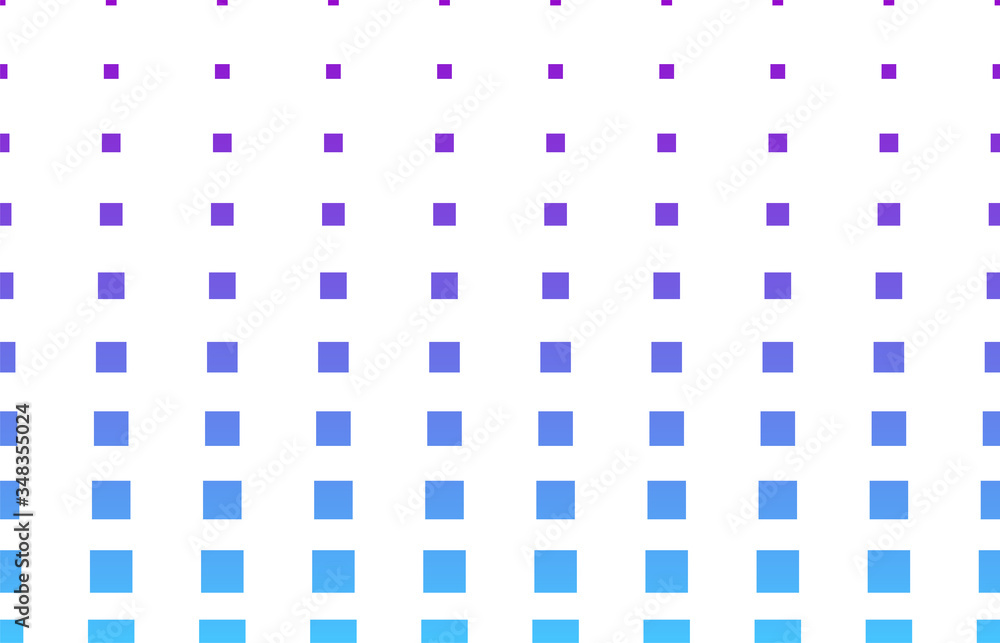 Poster halftone with squares. fading squares background. seamless.