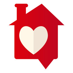Isolated house icon