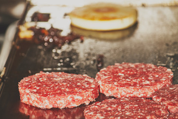 Hamburguesas en la plancha