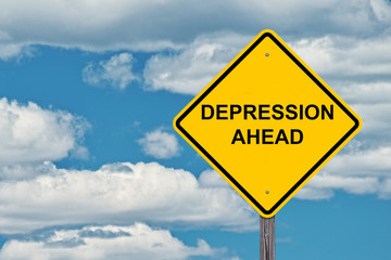 Depression Ahead Warning Sign