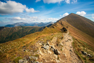 Beautiful view pf Tatra Mountains in Slovakia