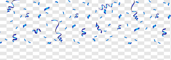 Vector confetti. Festive illustration. Party popper isolated on white background