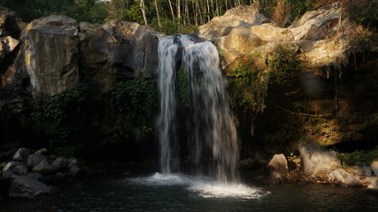 Fototapeta premium waterfall in the forest