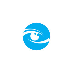 Eye Care vector logo design