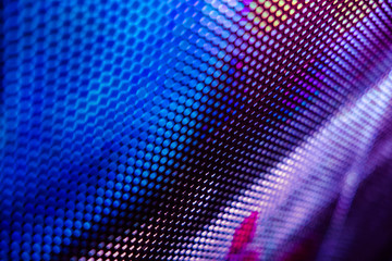 CloseUp LED blurred screen. LED soft focus background. abstract background ideal for design.