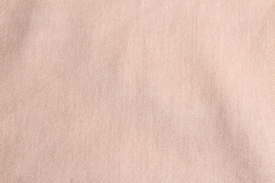 Texture Of Light Pink Fabric As Background, Closeup