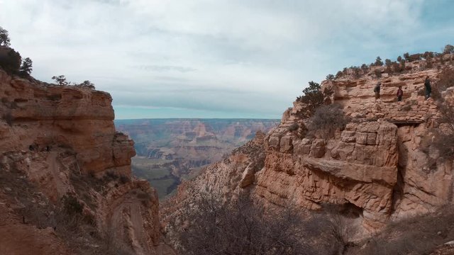 Grand Canyon Hike in the Afternoon